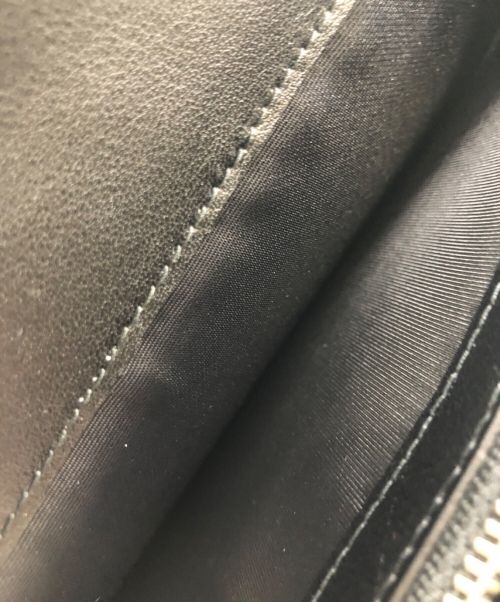 BALLY（バリー）BALLY (バリー) フラップロングウォレット ブラックの古着・服飾アイテム