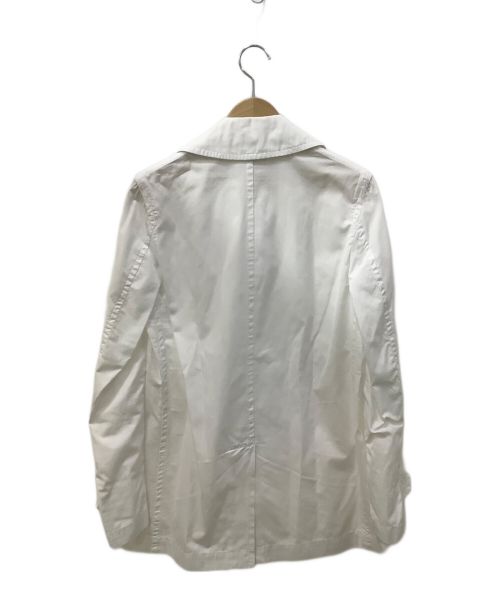 COMME des GARCONS HOMME PLUS（コムデギャルソンオムプリュス）COMME des GARCONS HOMME PLUS (コムデギャルソンオムプリュス) Pコート ホワイト サイズ:Sの古着・服飾アイテム