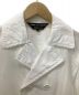中古・古着 COMME des GARCONS HOMME PLUS (コムデギャルソンオムプリュス) Pコート ホワイト サイズ:S：8000円