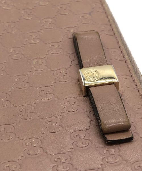 GUCCI（グッチ）GUCCI (グッチ) 長財布 ピンクの古着・服飾アイテム