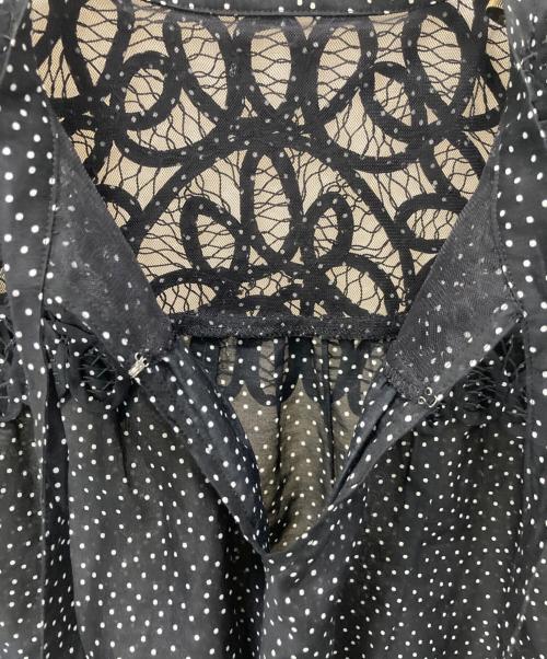 ANAYI（アナイ）ANAYI (アナイ) ノースリーブブラウス ブラック サイズ:38の古着・服飾アイテム