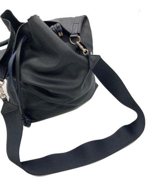 COHAKUCOSTUME（コハクカスタム）COHAKUCOSTUME (コハクカスタム) 2WAYバッグ ブラックの古着・服飾アイテム
