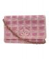 CHANEL（シャネル）の古着「チェーンウォレット」｜ピンク
