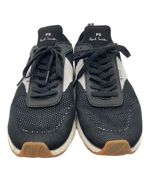 PS Paul Smith（ＰＳポールスミス）PS Paul Smith (ＰＳポールスミス) スニーカー ブラック×ホワイト サイズ:26cm（US9）の古着・服飾アイテム