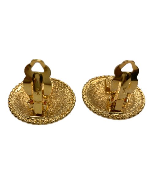 Yves Saint Laurent（イヴサンローラン）Yves Saint Laurent (イヴサンローラン) ラウンドイヤリングの古着・服飾アイテム