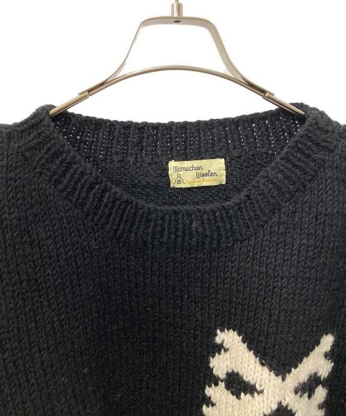 Mcmachan Woolen（マクマーンウーレン）Mcmachan Woolen (マクマーンウーレン) ニット ブラック サイズ:表記なしの古着・服飾アイテム
