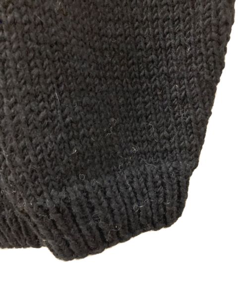Mcmachan Woolen（マクマーンウーレン）Mcmachan Woolen (マクマーンウーレン) ニット ブラック サイズ:表記なしの古着・服飾アイテム