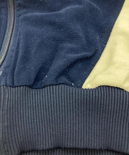 adidas（アディダス）adidas (アディダス) ベロアトラックジャケット ネイビー×ホワイト×レッド サイズ:Mの古着・服飾アイテム