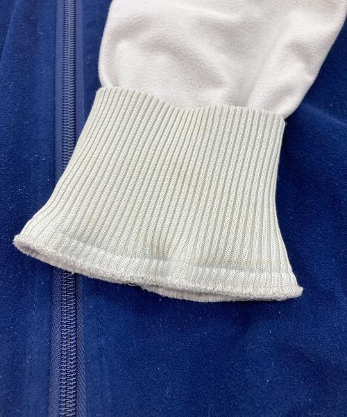 adidas（アディダス）adidas (アディダス) ベロアトラックジャケット ネイビー×ホワイト×レッド サイズ:Mの古着・服飾アイテム