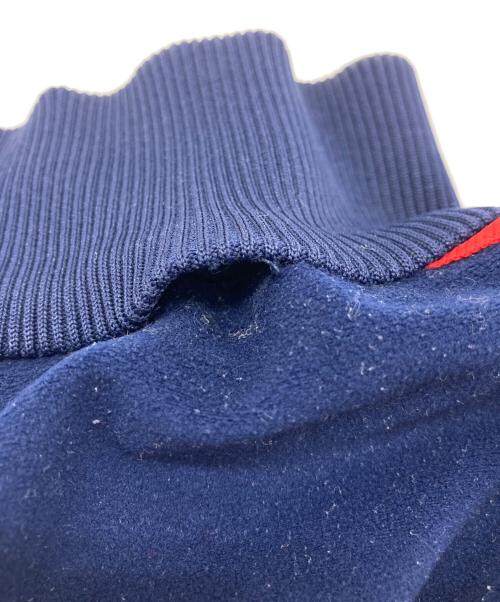 adidas（アディダス）adidas (アディダス) ベロアトラックジャケット ネイビー×ホワイト×レッド サイズ:Mの古着・服飾アイテム