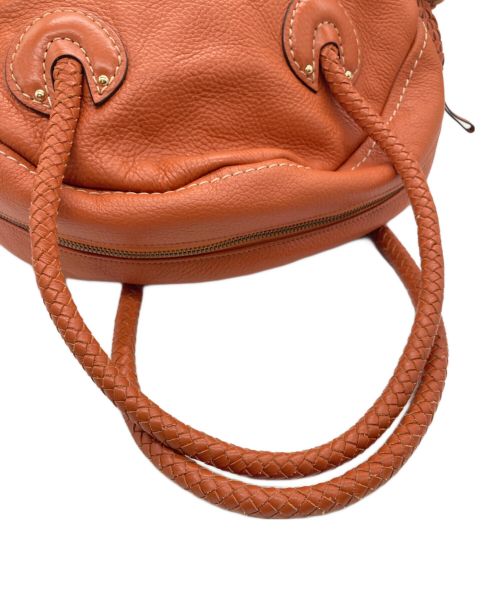 russet（ラシット）russet (ラシット) ハンドバッグ オレンジの古着・服飾アイテム