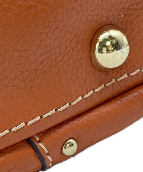 russet（ラシット）russet (ラシット) ハンドバッグ オレンジの古着・服飾アイテム