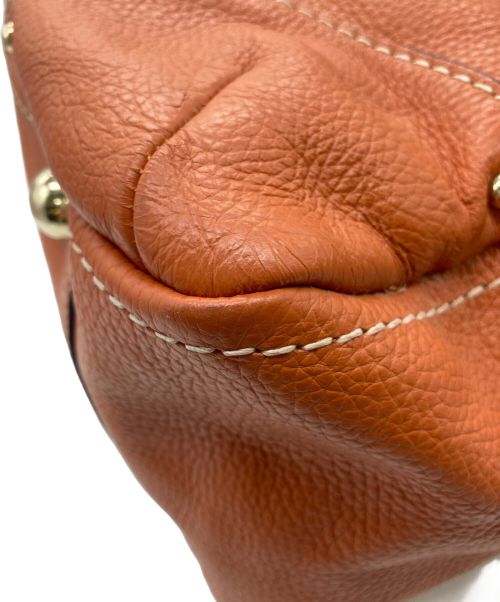 russet（ラシット）russet (ラシット) ハンドバッグ オレンジの古着・服飾アイテム