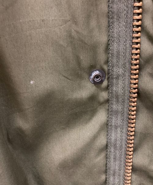 US ARMY（ユーエスアーミー）US ARMY (ユーエスアーミー) モッズコート カーキ サイズ:LARGEの古着・服飾アイテム