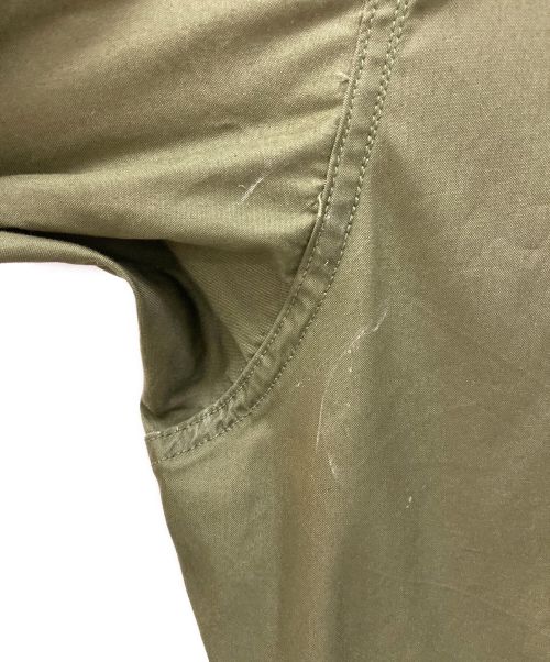 US ARMY（ユーエスアーミー）US ARMY (ユーエスアーミー) モッズコート カーキ サイズ:LARGEの古着・服飾アイテム