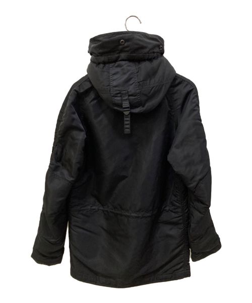 ALPHA（アルファ）ALPHA (アルファ) ミリタリージャケット ブラック サイズ:Sの古着・服飾アイテム