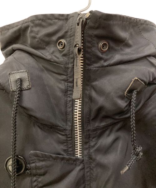 ALPHA（アルファ）ALPHA (アルファ) ミリタリージャケット ブラック サイズ:Sの古着・服飾アイテム