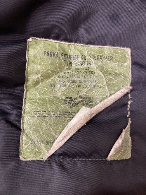 ALPHA（アルファ）ALPHA (アルファ) ミリタリージャケット ブラック サイズ:Sの古着・服飾アイテム