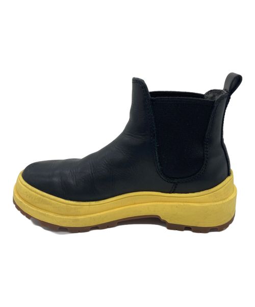 CAMPER（カンペール）CAMPER (カンペール) チェルシーブーツ ブラック×イエロー サイズ:22.5cm（35）の古着・服飾アイテム