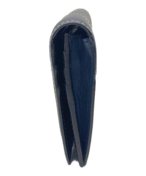 LOEWE（ロエベ）LOEWE (ロエベ) パズルステッチロングウォレット ネイビーの古着・服飾アイテム