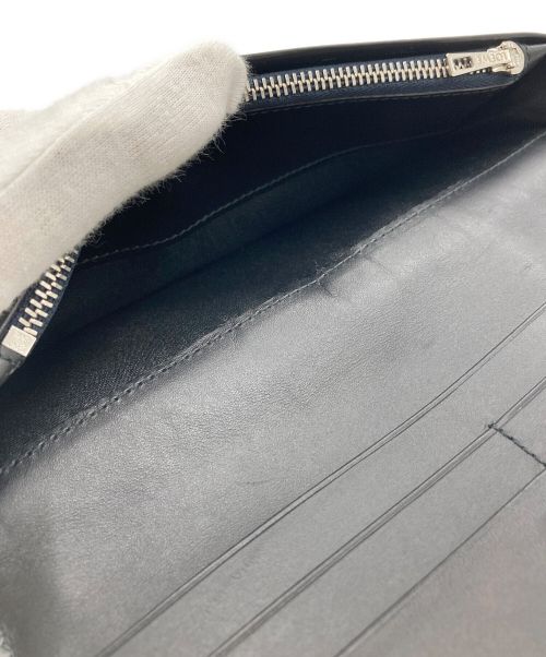 LOEWE（ロエベ）LOEWE (ロエベ) パズルステッチロングウォレット ネイビーの古着・服飾アイテム