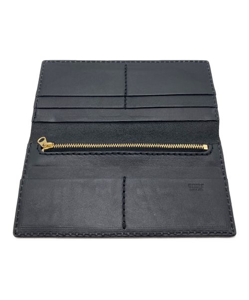 Herz（ヘルツ）Herz (ヘルツ) ロングウォレット ブラックの古着・服飾アイテム