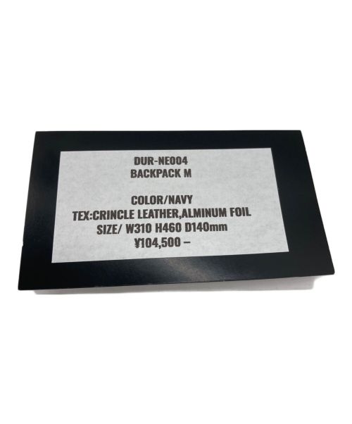 DUREN（ドゥーレン）DUREN (ドゥーレン) リュック ネイビーの古着・服飾アイテム