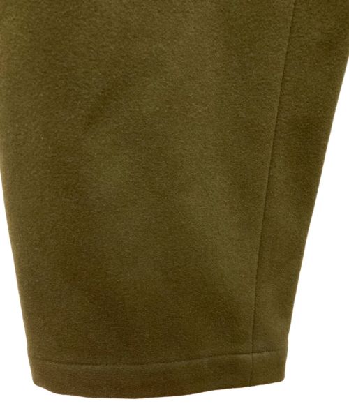 COMOLI（コモリ）COMOLI (コモリ) フェルトン ベルテッド ワイド パンツ ブラウン サイズ:1の古着・服飾アイテム