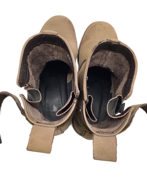 KADOYA（カドヤ）KADOYA (カドヤ) ハーフブーツ ブラウン サイズ:23 1/2の古着・服飾アイテム