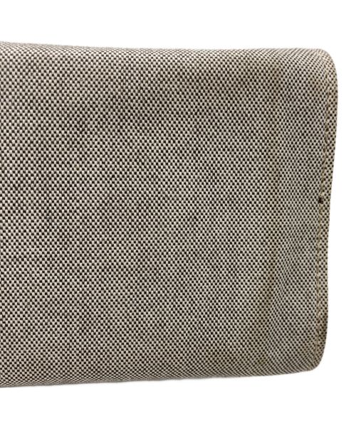 BVLGARI（ブルガリ）BVLGARI (ブルガリ) セカンドバッグ ライトグレー×ブラウンの古着・服飾アイテム