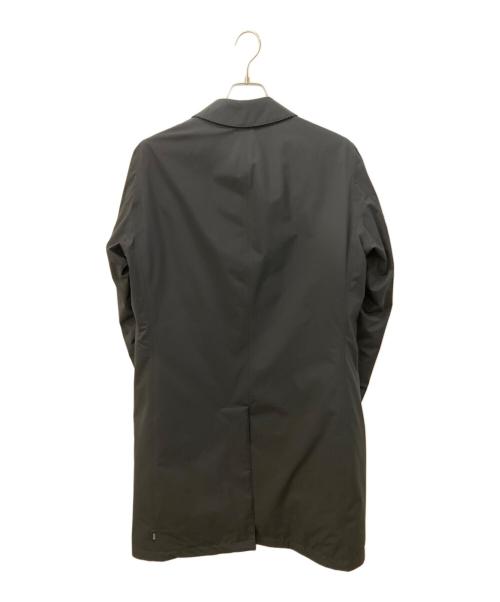HERNO（ヘルノ）HERNO (ヘルノ) ナイロン比翼コート ブラック サイズ:46の古着・服飾アイテム
