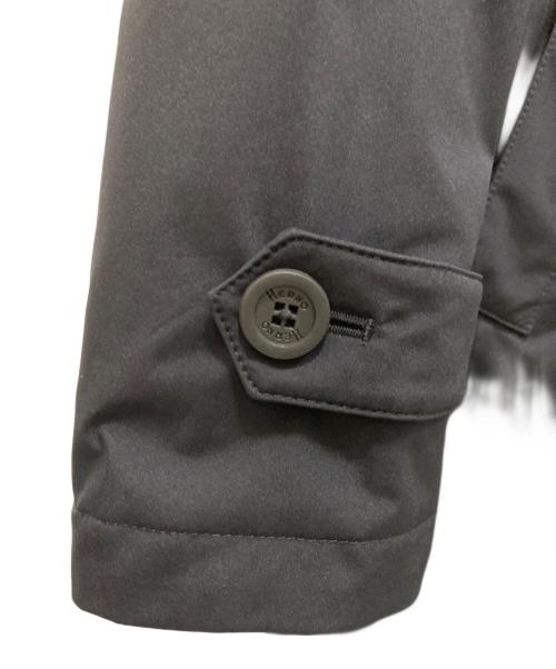 HERNO（ヘルノ）HERNO (ヘルノ) ナイロン比翼コート ブラック サイズ:46の古着・服飾アイテム