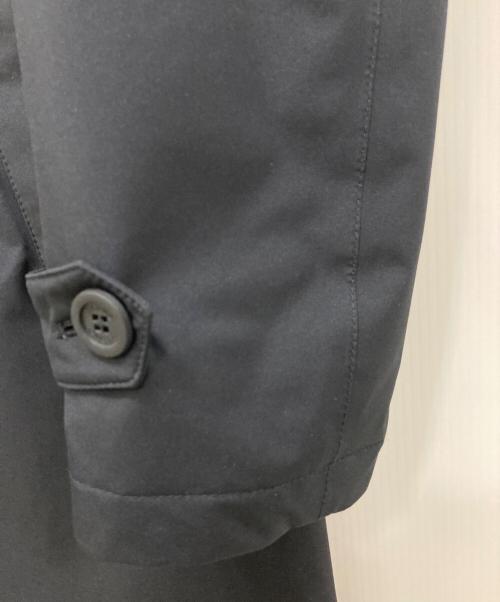 HERNO（ヘルノ）HERNO (ヘルノ) ナイロン比翼コート ブラック サイズ:46の古着・服飾アイテム