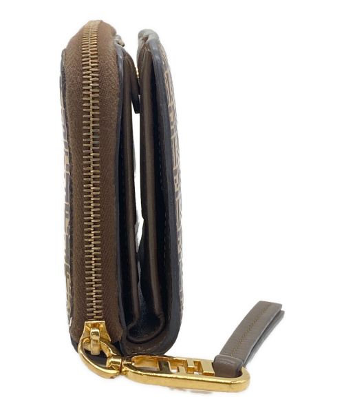 FENDI（フェンディ）FENDI (フェンディ) 2つ折り財布 ブラウンの古着・服飾アイテム