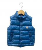 MONCLERモンクレール）の古着「ダウンベスト」｜ブルー