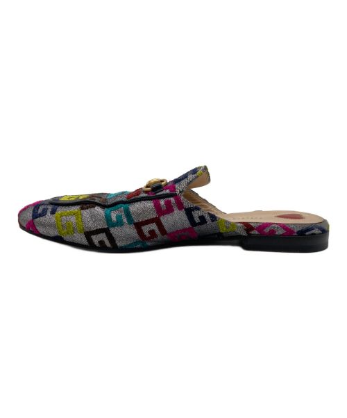 GUCCI（グッチ）GUCCI (グッチ) ホースビットミュール マルチカラー サイズ:36 1/2の古着・服飾アイテム