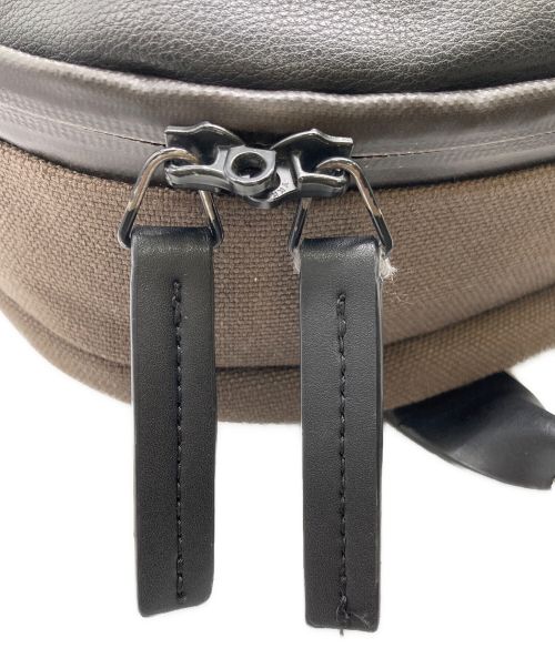 TROUBADOUR（トルバドール）TROUBADOUR (トルバドール) バックパック カーキ×ブラックの古着・服飾アイテム