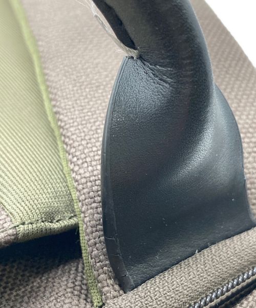 TROUBADOUR（トルバドール）TROUBADOUR (トルバドール) バックパック カーキ×ブラックの古着・服飾アイテム