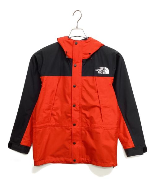 THE NORTH FACE（ザ ノース フェイス）THE NORTH FACE (ザ ノース フェイス) マウンテンライトジャケット レッド×ブラック サイズ:Sの古着・服飾アイテム
