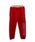 stussy（ステューシー）の古着「スウェットパンツ」｜レッド