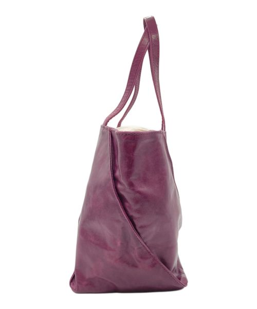 JURGEN LEHL（ヨーガンレール）JURGEN LEHL (ヨーガンレール) ハンドバッグ パープルの古着・服飾アイテム