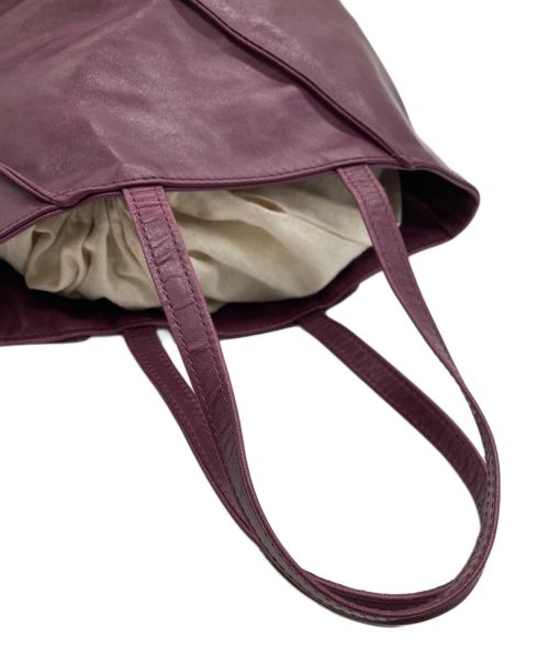 JURGEN LEHL（ヨーガンレール）JURGEN LEHL (ヨーガンレール) ハンドバッグ パープルの古着・服飾アイテム