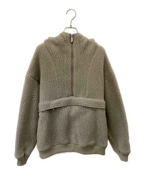 THE NORTHFACE PURPLE LABEL（ノースフェイスパープルレーベル）THE NORTHFACE PURPLE LABEL (ノースフェイスパープルレーベル) ボアアノラックパーカー グレージュ サイズ:Sの古着・服飾アイテム