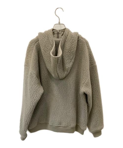 THE NORTHFACE PURPLE LABEL（ノースフェイスパープルレーベル）THE NORTHFACE PURPLE LABEL (ノースフェイスパープルレーベル) ボアアノラックパーカー グレージュ サイズ:Sの古着・服飾アイテム