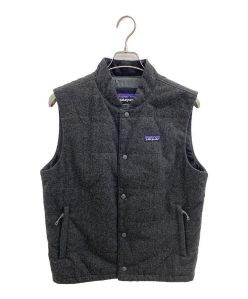 Patagonia（パタゴニア）Patagonia (パタゴニア) リサイクルウールベスト グレー サイズ:Sの古着・服飾アイテム