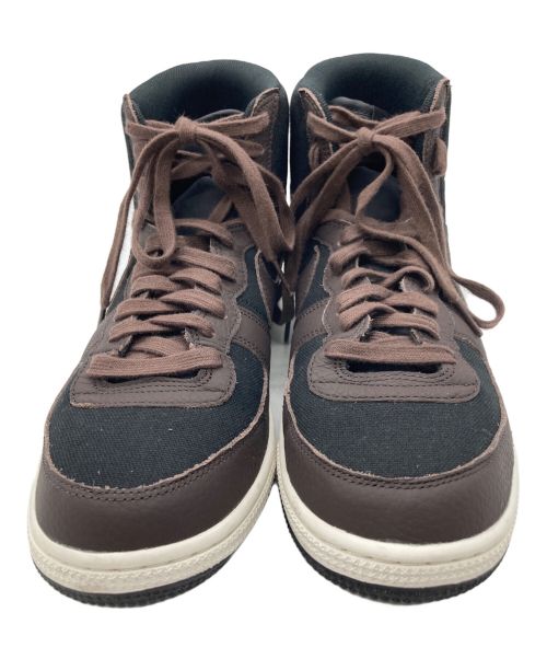 NIKE（ナイキ）NIKE (ナイキ) ハイカットスニーカー ブラック×ブラウン サイズ:28.0cmの古着・服飾アイテム