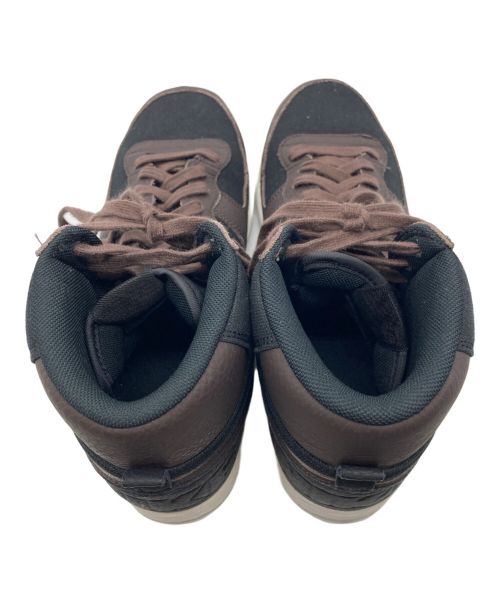 NIKE（ナイキ）NIKE (ナイキ) ハイカットスニーカー ブラック×ブラウン サイズ:28.0cmの古着・服飾アイテム