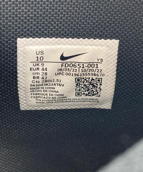 NIKE（ナイキ）NIKE (ナイキ) ハイカットスニーカー ブラック×ブラウン サイズ:28.0cmの古着・服飾アイテム