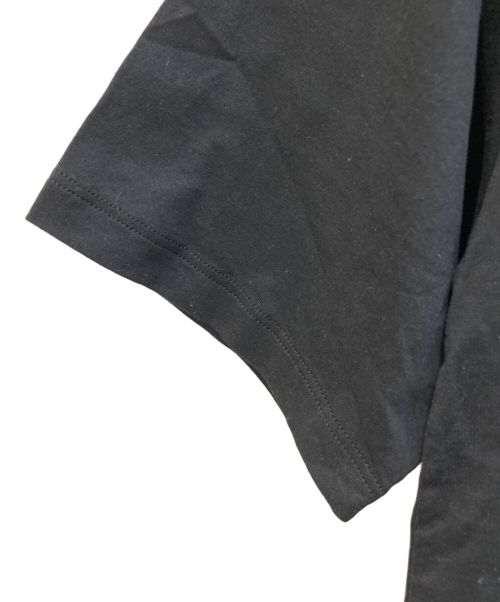 Saint Laurent Paris（サンローランパリ）Saint Laurent Paris (サンローランパリ) ロゴクルーネックTシャツ ブラック サイズ:Sの古着・服飾アイテム