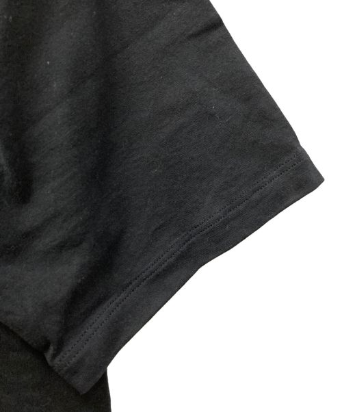 Saint Laurent Paris（サンローランパリ）Saint Laurent Paris (サンローランパリ) ロゴクルーネックTシャツ ブラック サイズ:Sの古着・服飾アイテム